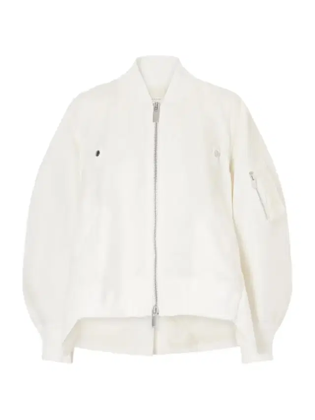 Padded Twill Bomber Jacket