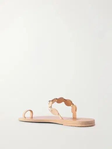 Ancient Greek Sandals Dirki Studded Metallic Leather Sandals | Thumbnail 3 Ancient Greek Sandals Dirki Studded Metallic Leather Sandals | Thumbnail 3