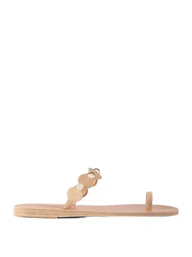 Ancient Greek Sandals Dirki Studded Metallic Leather Sandals | Thumbnail 1 Ancient Greek Sandals Dirki Studded Metallic Leather Sandals | Thumbnail 1