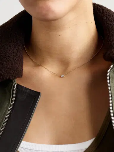 STONE AND STRAND Twinkling Twine 10-karat Gold Diamond Choker | Thumbnail 2 STONE AND STRAND Twinkling Twine 10-karat Gold Diamond Choker | Thumbnail 2
