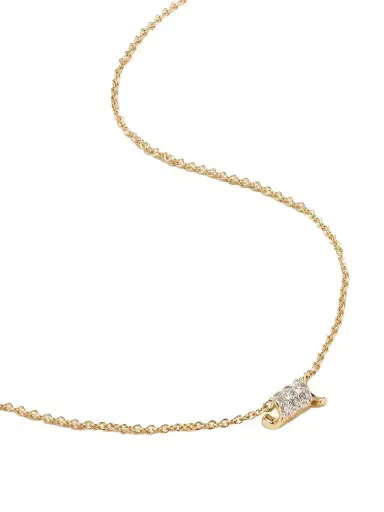 STONE AND STRAND Twinkling Twine 10-karat Gold Diamond Choker | Thumbnail 1 STONE AND STRAND Twinkling Twine 10-karat Gold Diamond Choker | Thumbnail 1