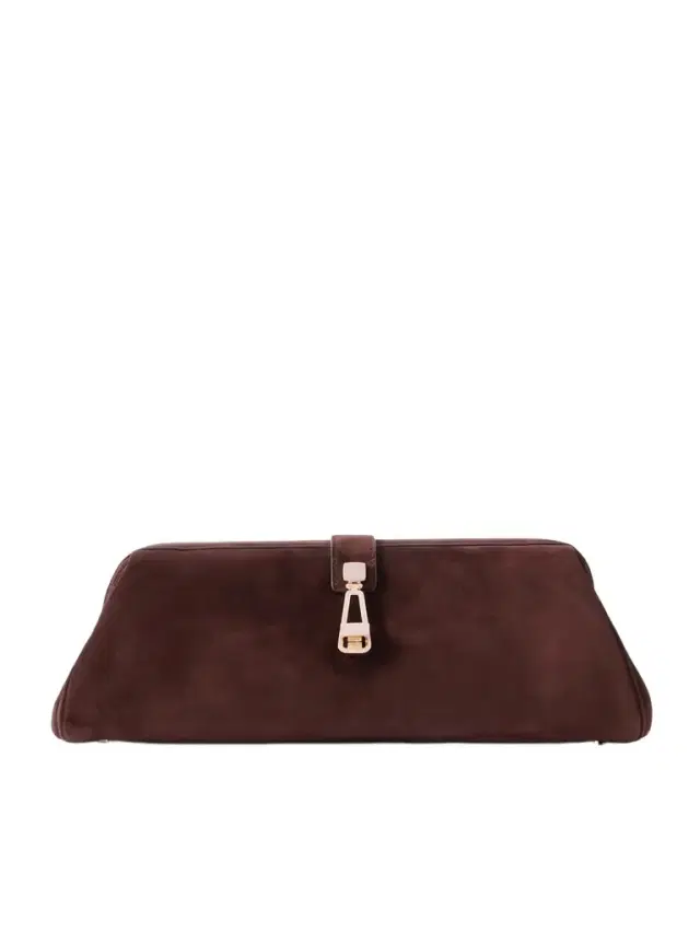 Paola Suede Clutch