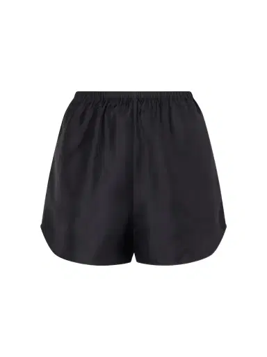 Loulou de Saison Cabo Silk Shorts | Thumbnail 1 Loulou de Saison Cabo Silk Shorts | Thumbnail 1