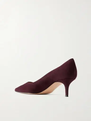 Gianvito Rossi 55 Suede Pumps | Thumbnail 3 Gianvito Rossi 55 Suede Pumps | Thumbnail 3