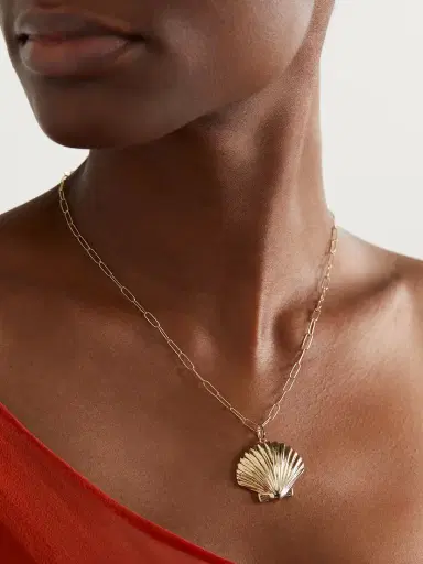 Mateo Large Venus 14-karat Gold Necklace | Thumbnail 2 Mateo Large Venus 14-karat Gold Necklace | Thumbnail 2