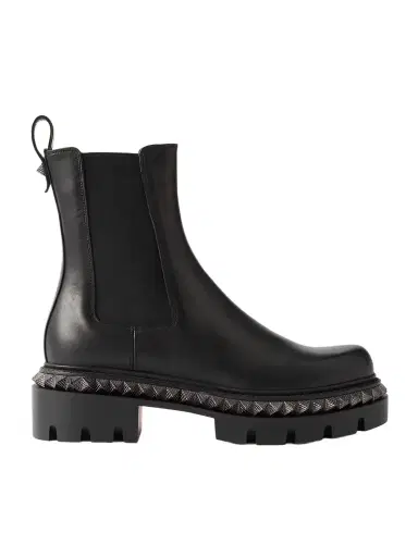 Christian Louboutin St Emilia Pyraclou Studded Leather Chelsea Boots | Thumbnail 1