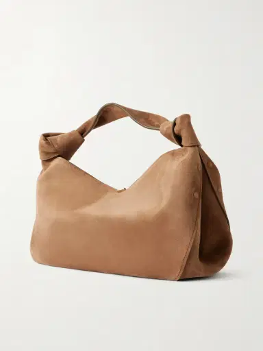 Gabriela Hearst Antonia Small Suede Shoulder Bag | Thumbnail 4 Gabriela Hearst Antonia Small Suede Shoulder Bag | Thumbnail 4