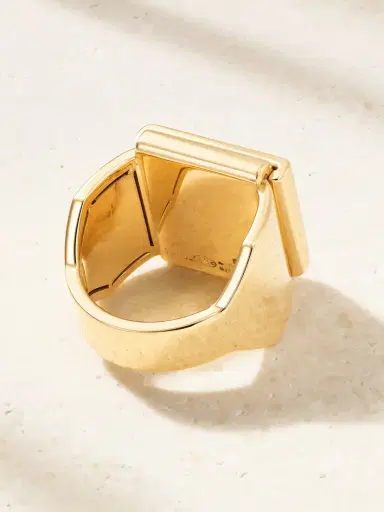 Marie Lichtenberg Buck Small 18-karat Yellow And White Gold Ring | Thumbnail 3