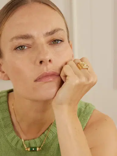 Marie Lichtenberg Buck Small 18-karat Yellow And White Gold Ring | Thumbnail 5