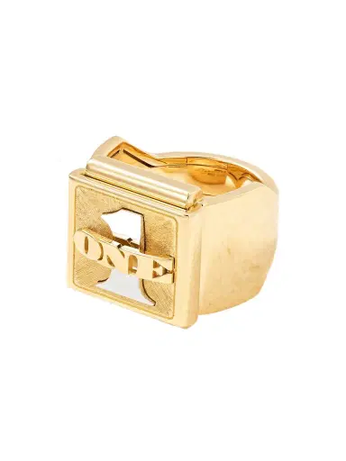 Marie Lichtenberg Buck Small 18-karat Yellow And White Gold Ring | Thumbnail 1