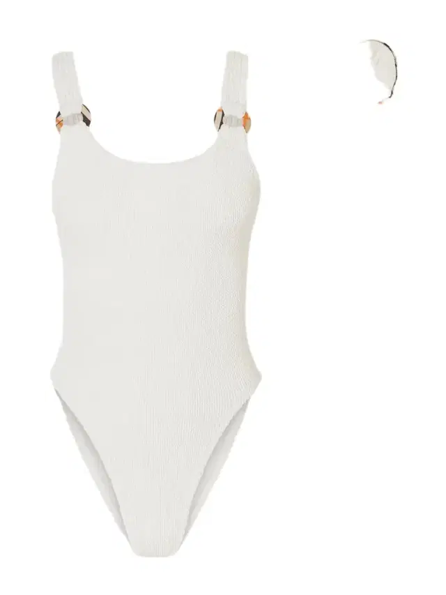 + Hunza G Domino Original Crinkle™ Swimsuit