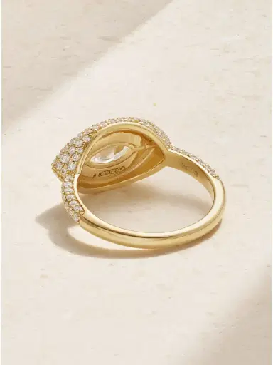 Kamyen 18-karat Gold, Diamond And Enamel Ring | Thumbnail 3