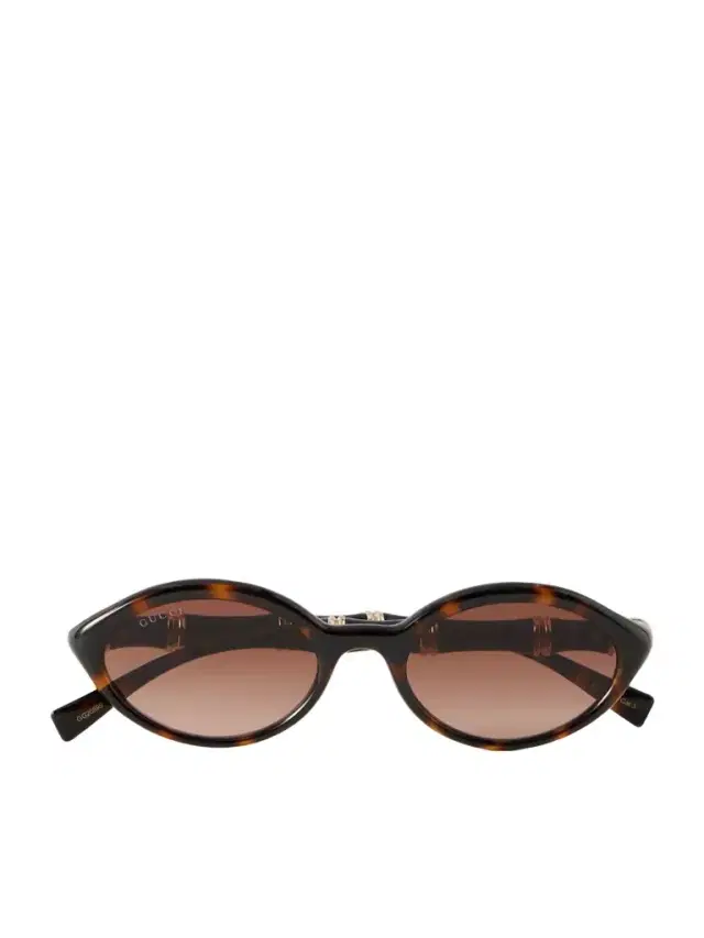 Bamboo Round-frame Acetate Sunglasses