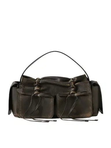 Acne Studios Multipocket Leather Shoulder Bag | Thumbnail 1 Acne Studios Multipocket Leather Shoulder Bag | Thumbnail 1