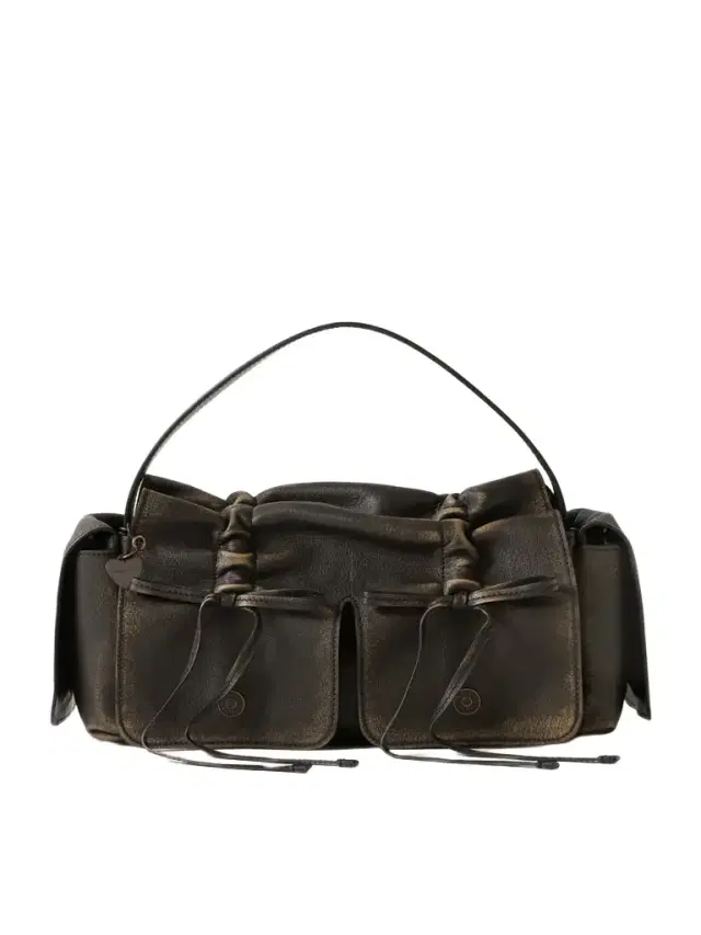 Acne Studios Multipocket Leather Shoulder Bag