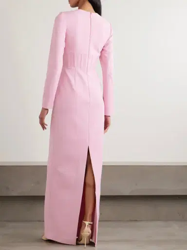 Rebecca Vallance Nemy Draped Crepe Gown | Thumbnail 3 Rebecca Vallance Nemy Draped Crepe Gown | Thumbnail 3