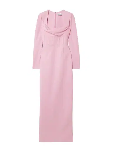 Rebecca Vallance Nemy Draped Crepe Gown | Thumbnail 1 Rebecca Vallance Nemy Draped Crepe Gown | Thumbnail 1