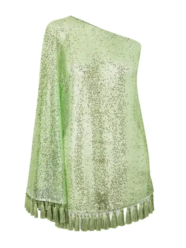 Sequined Fringed Blouse