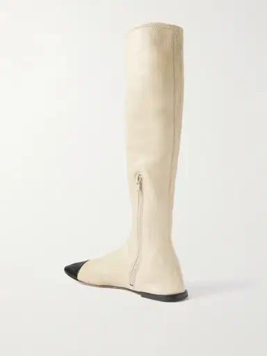 CHRISTEN Tabi Stretch-leather Knee Boots | Thumbnail 3