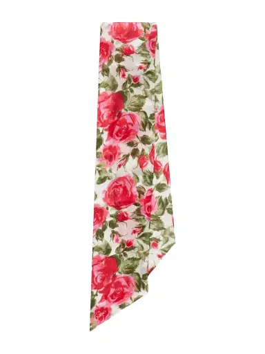 Chloé Floral-print Silk-georgette Scarf | Thumbnail 1 Chloé Floral-print Silk-georgette Scarf | Thumbnail 1