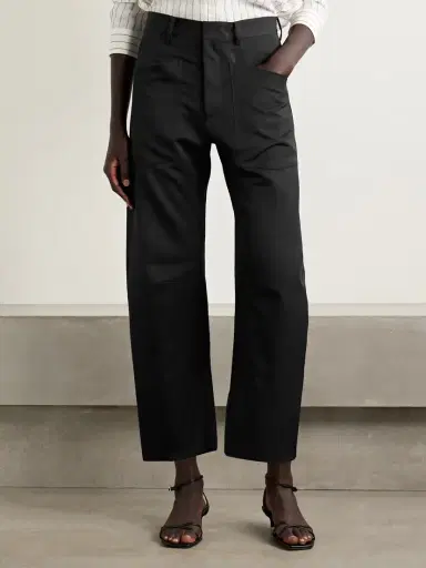 Nili Lotan Shon Wool-twill Tapered Pants | Thumbnail 3 Nili Lotan Shon Wool-twill Tapered Pants | Thumbnail 3