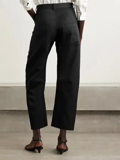Nili Lotan Shon Wool-twill Tapered Pants | Thumbnail 4 Nili Lotan Shon Wool-twill Tapered Pants | Thumbnail 4