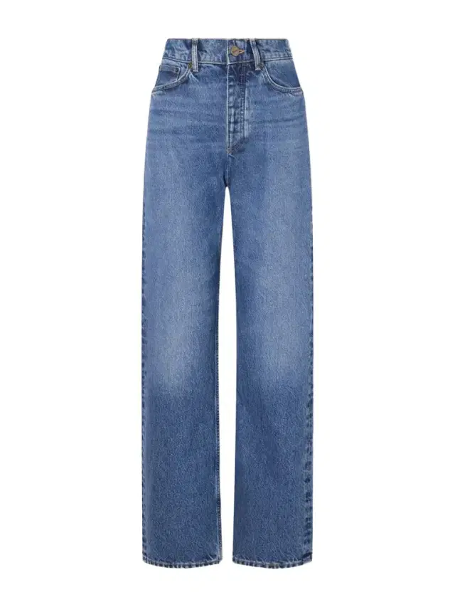 Sharon Mid-rise Straight-leg Jeans