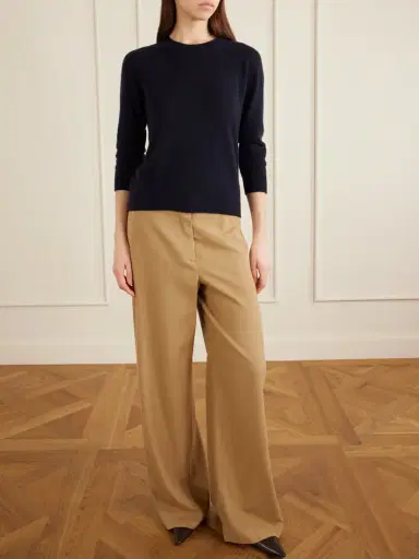 The Row Dender Silk-twill Wide-leg Pants | Thumbnail 2