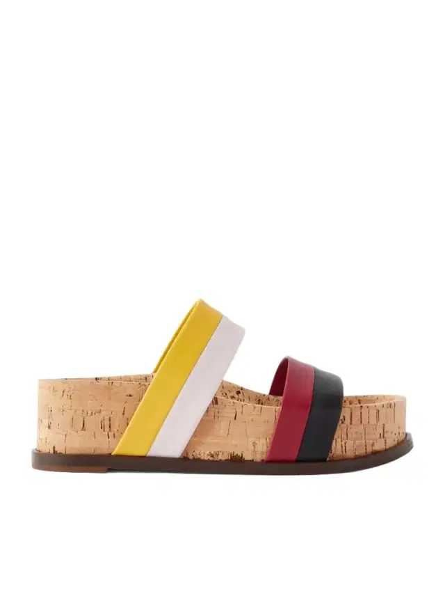 Striker Leather Platform Sandals