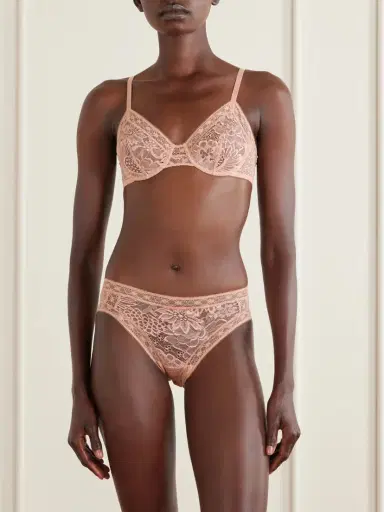 Eres Somptueuse Lace Underwired Balconette Bra | Thumbnail 2 Eres Somptueuse Lace Underwired Balconette Bra | Thumbnail 2