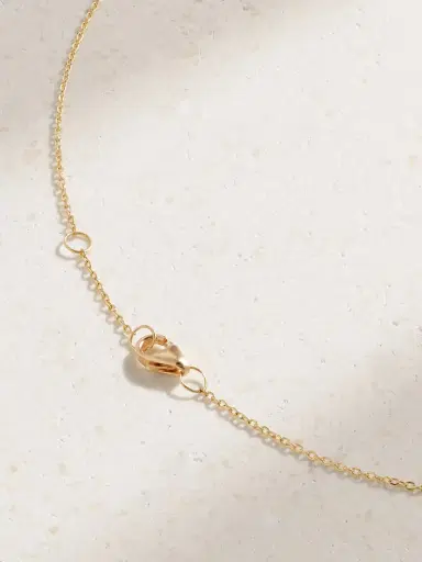 L’Atelier Nawbar Atoms 18-karat Gold, Enamel And Diamond Necklace | Thumbnail 3