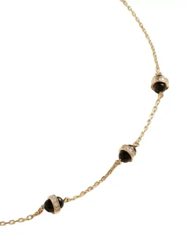 L’Atelier Nawbar Atoms 18-karat Gold, Enamel And Diamond Necklace | Thumbnail 1