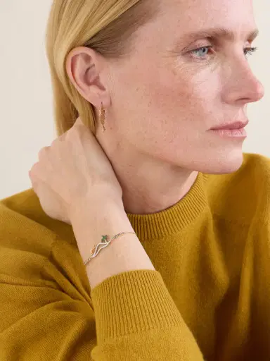 Yvonne Léon La Plage 9-karat Gold Multi-stone Bracelet | Thumbnail 2 Yvonne Léon La Plage 9-karat Gold Multi-stone Bracelet | Thumbnail 2