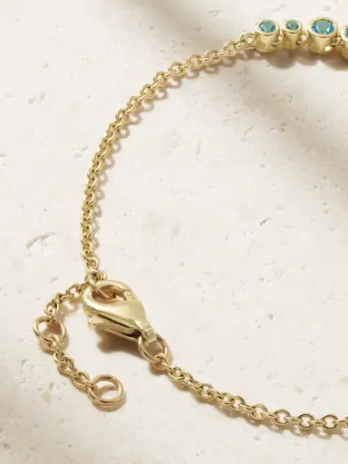 Yvonne Léon La Plage 9-karat Gold Multi-stone Bracelet | Thumbnail 3 Yvonne Léon La Plage 9-karat Gold Multi-stone Bracelet | Thumbnail 3