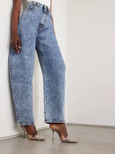 Alaïa Le Cœur 90 Suede And Pvc Slingback Pumps | Thumbnail 2 Alaïa Le Cœur 90 Suede And Pvc Slingback Pumps | Thumbnail 2