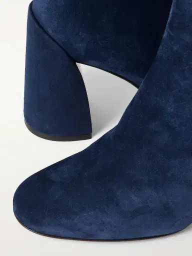 Christian Louboutin Turela 85 Suede Ankle Boots | Thumbnail 4 Christian Louboutin Turela 85 Suede Ankle Boots | Thumbnail 4