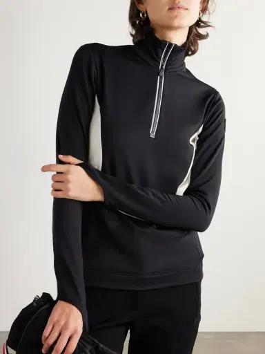 Moncler Grenoble Color-block Stretch-jersey Base Layer | Thumbnail 3 Moncler Grenoble Color-block Stretch-jersey Base Layer | Thumbnail 3
