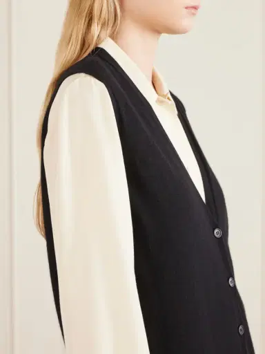 The Row Neel Cashmere Vest | Thumbnail 4 The Row Neel Cashmere Vest | Thumbnail 4