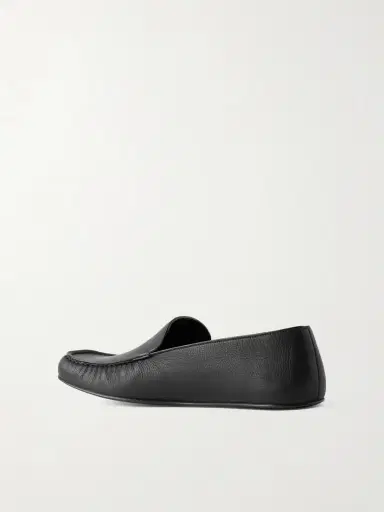 The Row Leo Textured-leather Loafers | Thumbnail 3 The Row Leo Textured-leather Loafers | Thumbnail 3