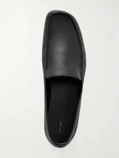 The Row Leo Textured-leather Loafers | Thumbnail 6 The Row Leo Textured-leather Loafers | Thumbnail 6