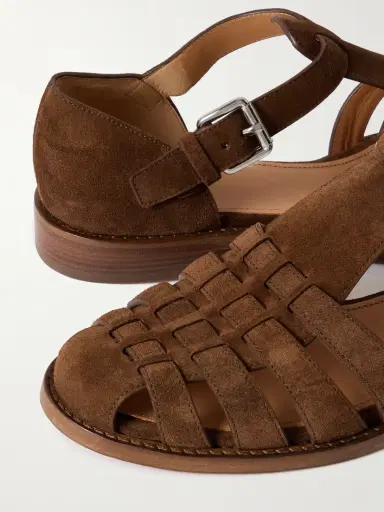 Church's Kelsey Woven Suede Sandals | Thumbnail 4 Church's Kelsey Woven Suede Sandals | Thumbnail 4