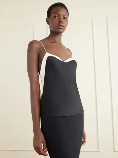 Tom Ford Two-tone Satin Camisole | Thumbnail 3 Tom Ford Two-tone Satin Camisole | Thumbnail 3