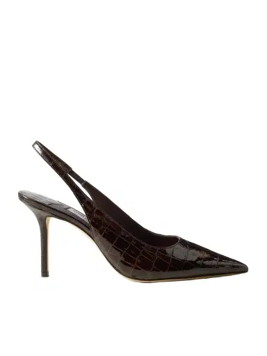 Jimmy Choo Love 85 Croc-effect Leather Slingback Pumps | Thumbnail 1 Jimmy Choo Love 85 Croc-effect Leather Slingback Pumps | Thumbnail 1