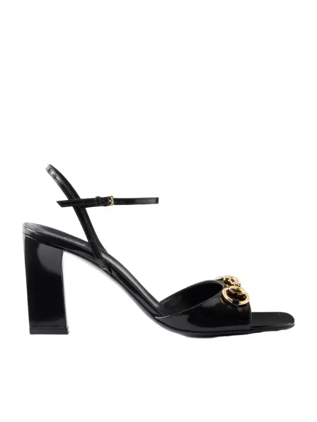 Signora Horsebit-embellished Leather Sandals