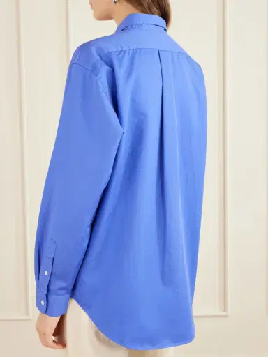 Aimé Leon Dore Logo-embroidered Cotton-poplin Oversized Shirt | Thumbnail 4
