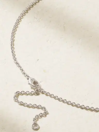 Mikimoto 18-karat White Gold, Diamond And Pearl Necklace | Thumbnail 3