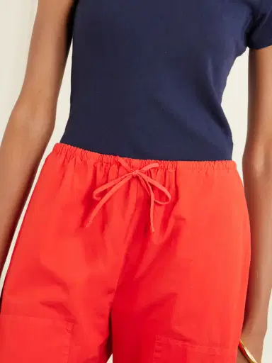 LESET Kyoto Cotton-poplin Low-rise Wide-leg Pants | Thumbnail 5 LESET Kyoto Cotton-poplin Low-rise Wide-leg Pants | Thumbnail 5