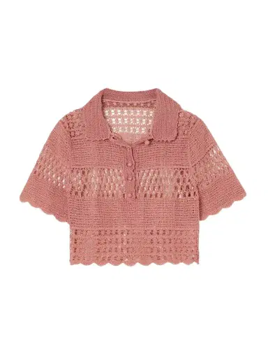 Zimmermann Wanderlust Sun Crocheted Cotton-blend Top | Thumbnail 1
