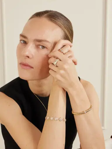David Yurman Petite Modern Renaissance 18-karat Gold Diamond Ring | Thumbnail 5 David Yurman Petite Modern Renaissance 18-karat Gold Diamond Ring | Thumbnail 5