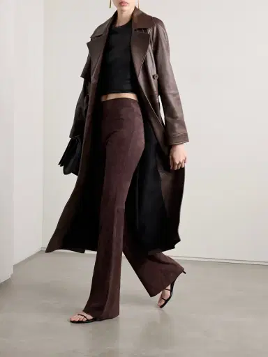 STOULS Gégé Suede Flared Pants | Thumbnail 2